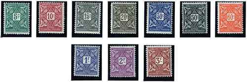 Timbres haute volta - taxe, 11/20