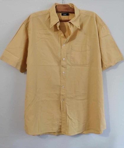 Chemisette jaune coton coupe