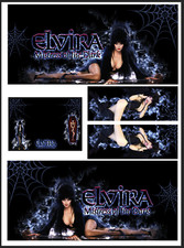 KIT COMPLETO DECALS CABINET FLIPPER PINBALL Elvira Custom 