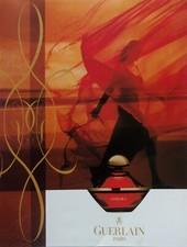 publicite papier  parfum