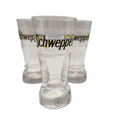 ? Lot de 3 Verres Collectors Schweppes 20cl ? Verre Original Cocktail Bar Pub