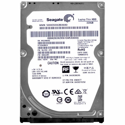 Disque dur 320gb seagate sata - dur,