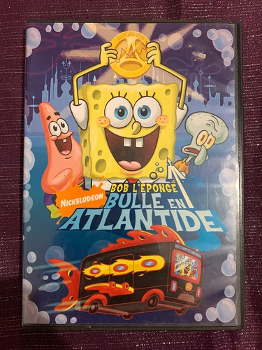 Dvd bob éponge - dvd, bulle