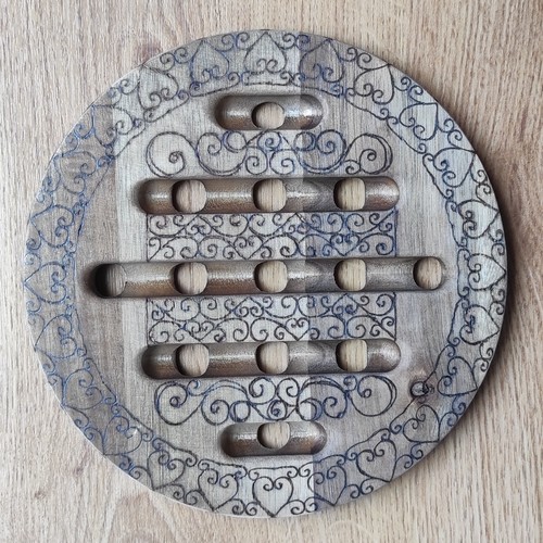 Dessous plat bois - plat,