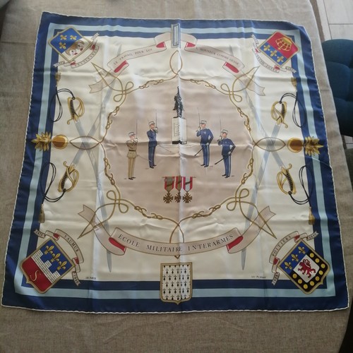Foulard soie école - en,
