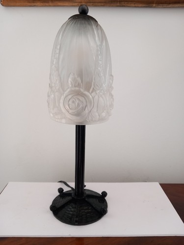 Lampe art déco hettier - lampe,