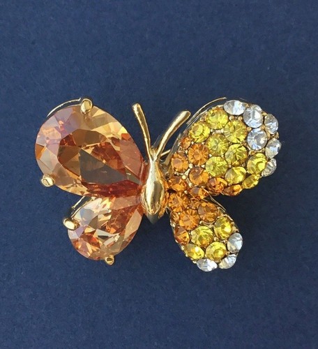 Sparkly crystal butterfly