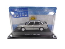 RENAULT 21 R21 TXI 1993 SILVER SALVAT AQV23T IXO 1:43 ARGENTINE INJECTION