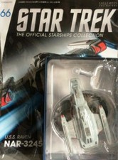 Star Trek Official Vaisseaux Spatiaux Magazine #66 U.S.S.Corbeau Nar 32450