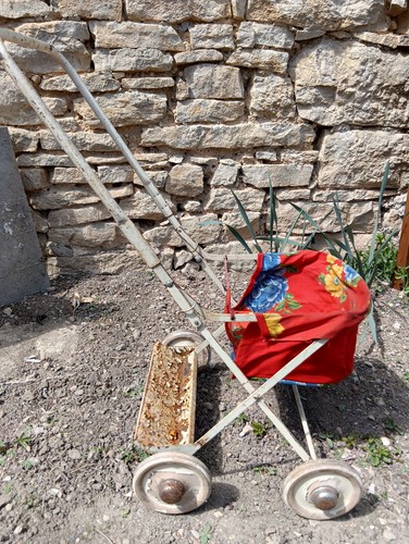 Ancienne pousette pour - pour, enfant