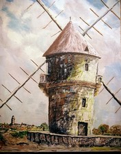 TABLEAU HST Moulin à SEL - (