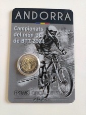 Pièce De 2 euro Andorre "Championnat Du Monde VTT"