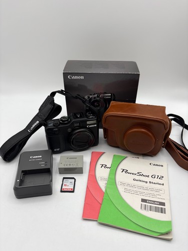Canon powershot g12 - canon, 10.0mp