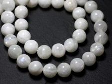 10pc - Perles Pierre de Lune