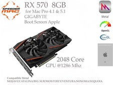  AMD RADEON RX 570 8GB GIGABYTE (Bootscreen) for  Mac Pro 4.1/5.1  *rx580