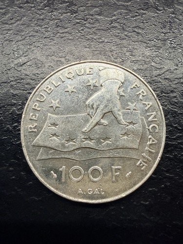 Pièce 100 francs argent - pièce,