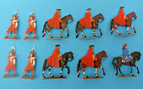 Plats étain zinnfiguren - plats,