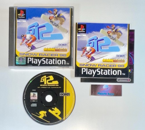 Snow racer ps1 complet - racer, 98