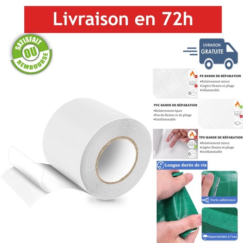 Ruban bâche pvc 8cm - pvc,