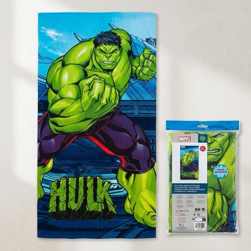 Serviette plage marvel hulk - de,