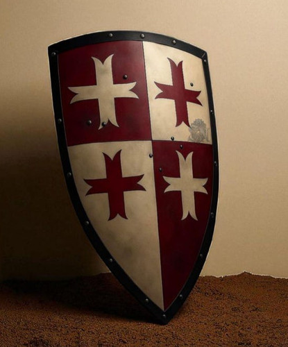 Bouclier chevalier templier - de,