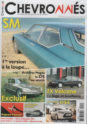 Chevronnes citroen xm - citroen,