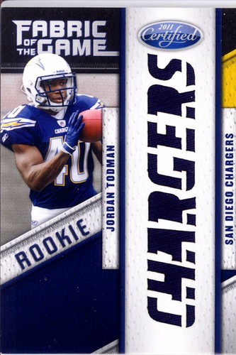 Jordan todman draft jersey - jordan, rc