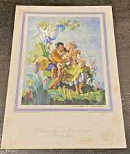 Menu Cie Gle TRANSATLANTIQUE -