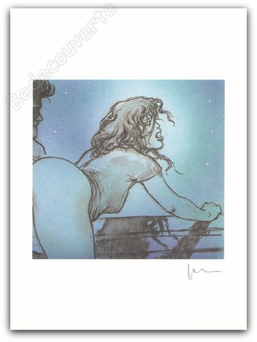Affiche milo manara déclic - milo, le