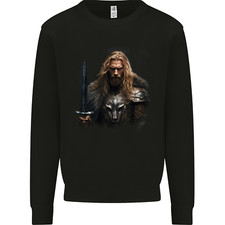 Le Puissant Thor Guerrier Viking Sweatshirt Pour Hommes