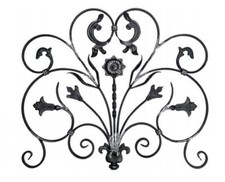 Ornement en fer forgé fer