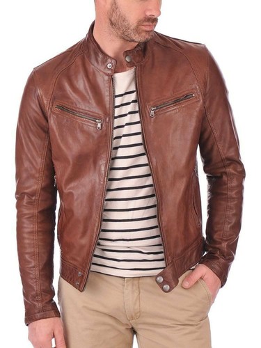 Blouson motard cuir - motard,