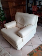 paire de fauteuils cuir