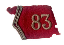RARE Insigne une (1) patte de