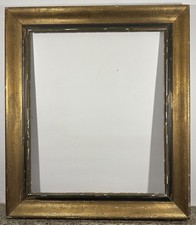 Grand cadre ancien mouluré 15F Feuillure: 66x55cm Vue:64x53cm Entier: 81x70cm