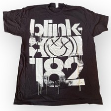 T-Shirt De Concert/Tour Graphique Noir Blink 182 Alstyle Taille L