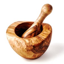 Mortier Et Pilon En Bois