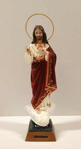 Statue jésus sacré - statue,