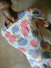 CHIC VINTAGE ROBE FLEURS &