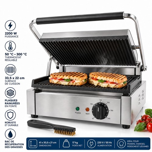 Grill contact panini presse - panini,