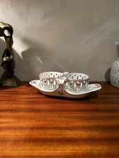 Ravier ajouré ancien – Faïencerie de Lunéville 