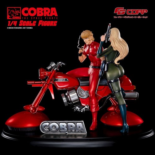 Space pirate cobra statue 4 - space,