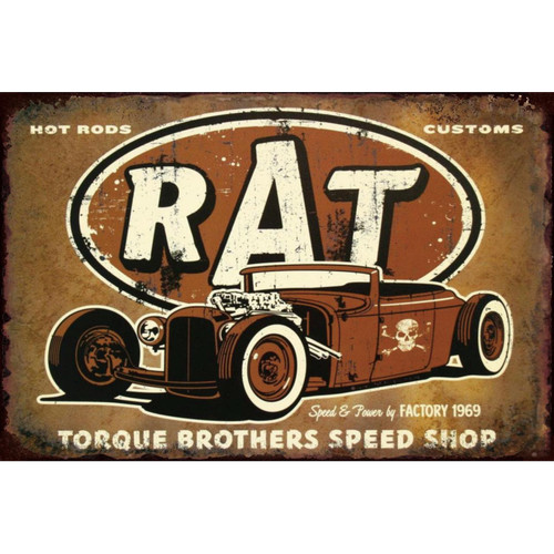 Plaque métal plate - , 20