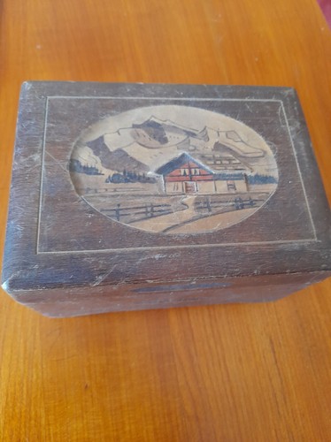Ancienne boite bijoux en - boite,