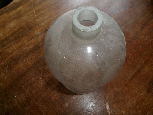 Ancien tube verre gradué - en,