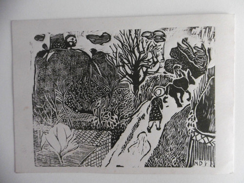 Dufresne michel gravure 1964 - gravure,