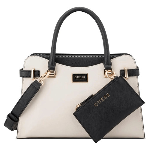 Guess two tone handbag with - guess, two-tone