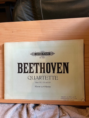 Beethoven quatuors - beethoven, op