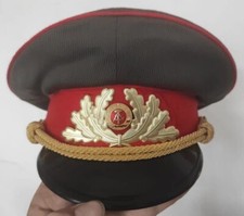 Casquette RDA général REPRODUCTION NVA DDR GENERAL SCHIRMMUTZE