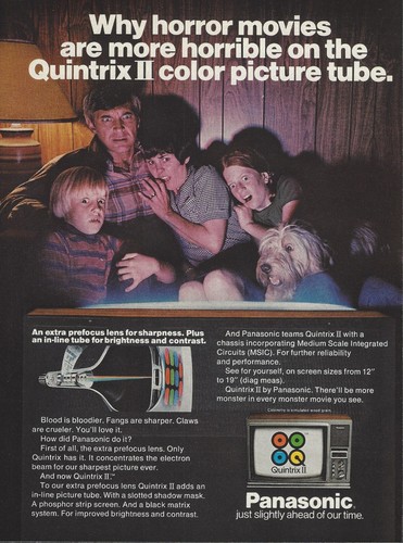 1977 panasonic quintrix - panasonic,